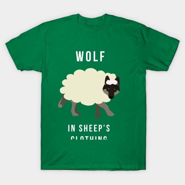 A Wolf in Sheep's Clothing T-Shirt by awcheung2